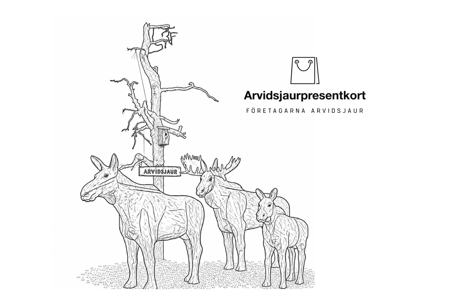 Arvidsjaurs presentkort i föreningens egen design